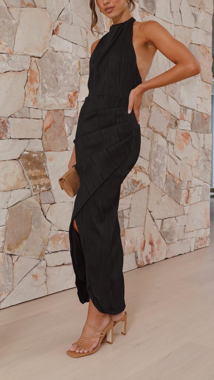 Elmera – Elegantes Rückenfreies Kleid