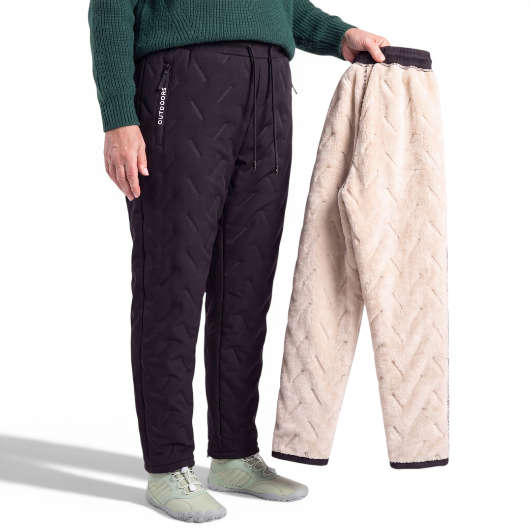 Aysun – Hose Mit Fleecefutter Und Kordelzug in Der Taille