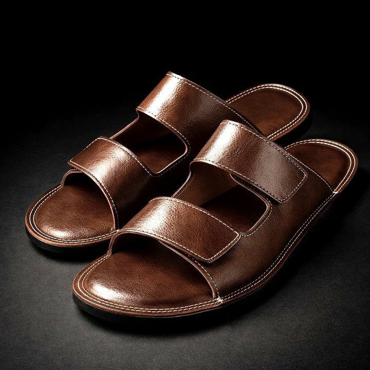 Henrique - Slip-on Sandalen Mit Zwei Riemen