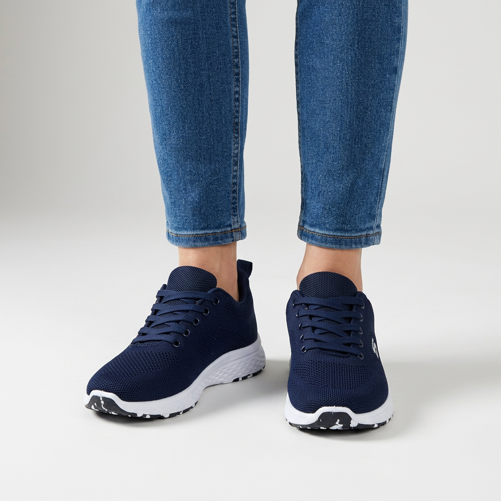 Alixia - Bequeme Sneaker Mit Schnürung