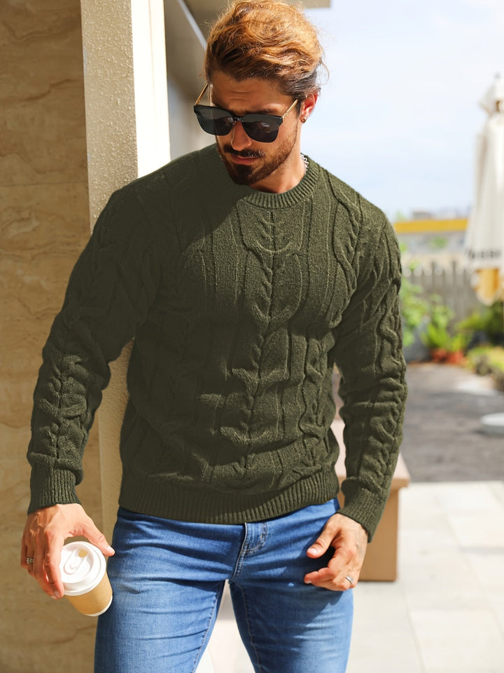 Bavon - Lässiger Gestreifter Pullover