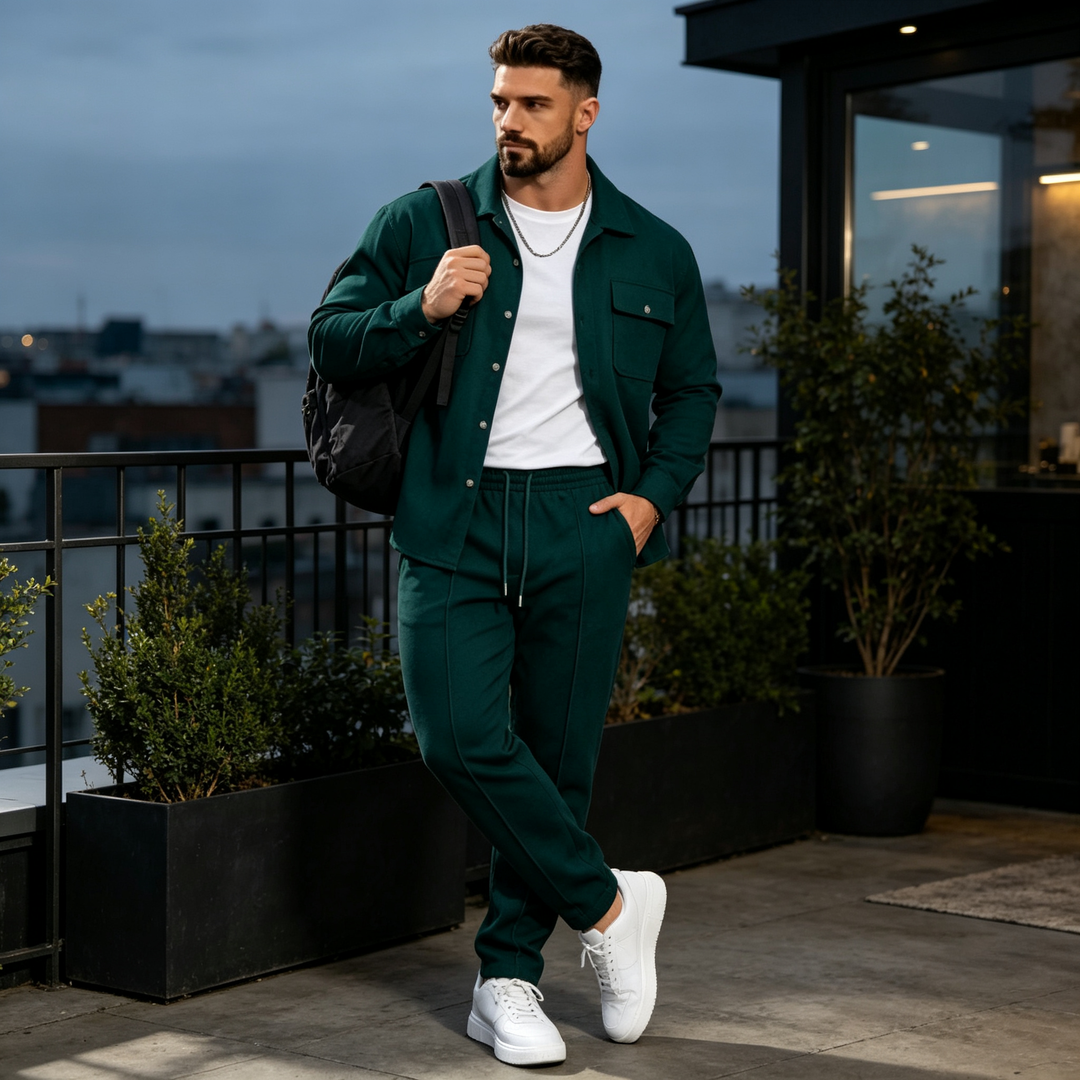 Gustave – Set Aus Langarmhemd Und Hose