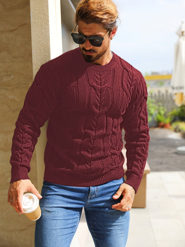 Bavon - Lässiger Gestreifter Pullover