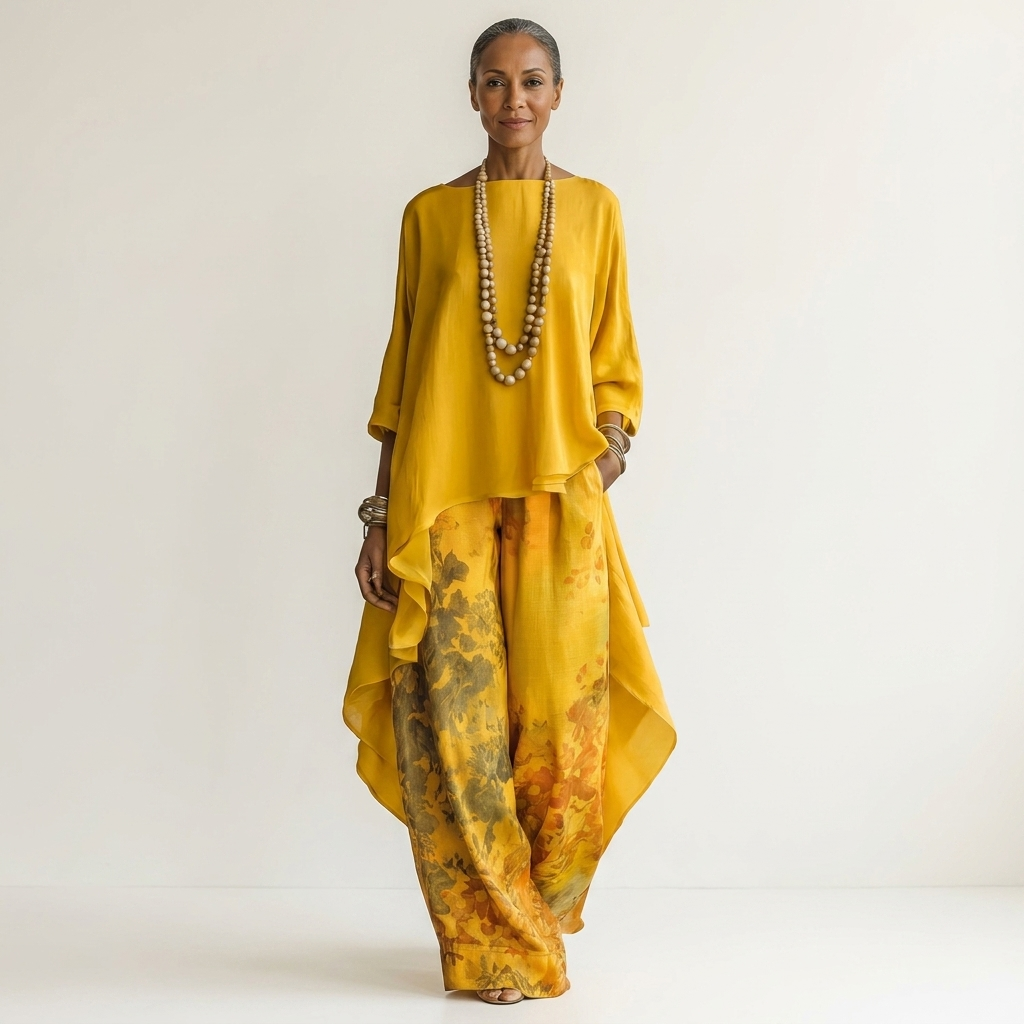 Ainan – Zweiteiliges Set Mit Asymmetrischer Tunika