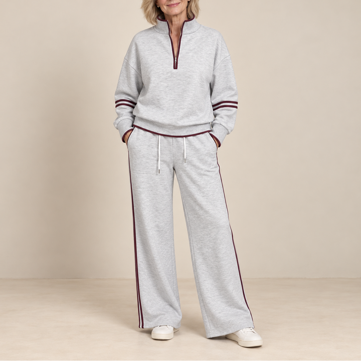 Binila – Gestricktes Trainingsanzug-Set
