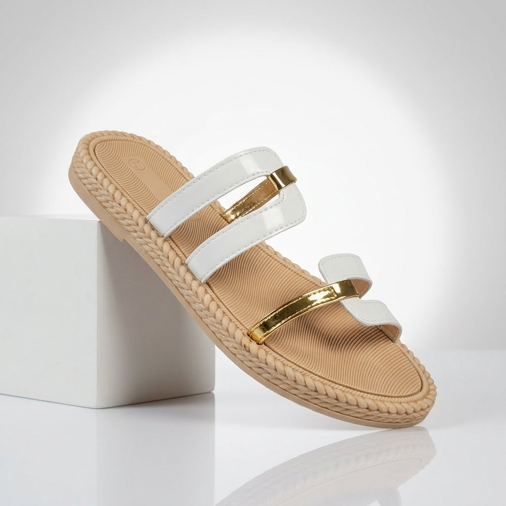 Marlyne – Sandalen Mit Zwei Riemen