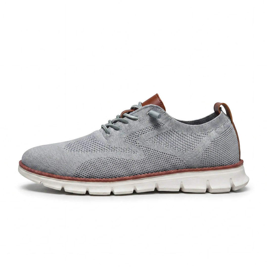 Muhittin – Sneaker mit Strickobermaterial Und Schnürverschluss