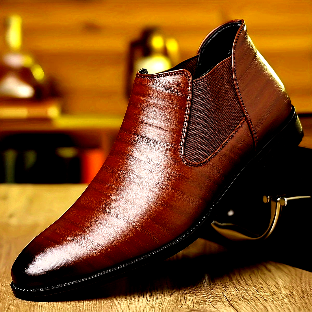Wirat – Chelsea-Stiefeletten Mit Elastischem Seiteneinsatz