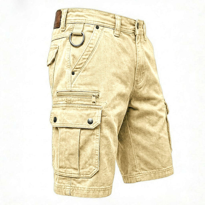 Pezeshkian – Stilvolle Denim-Fracht-Kurzhosen