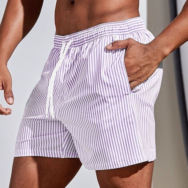 Hubart - Gestreifte Sommer Shorts
