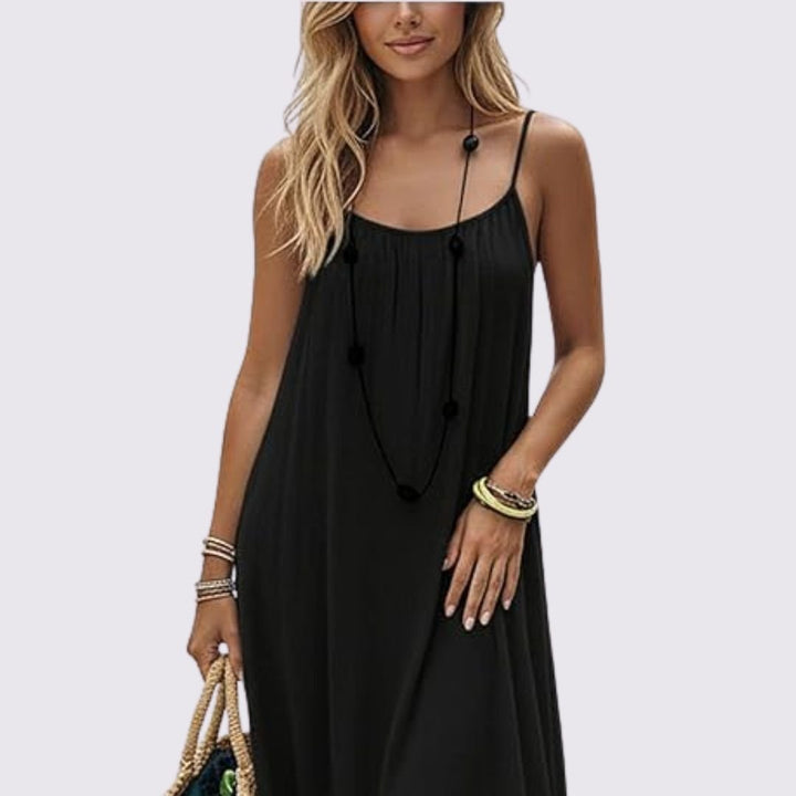 Diandra – Elegantes Rückenfreies Maxikleid