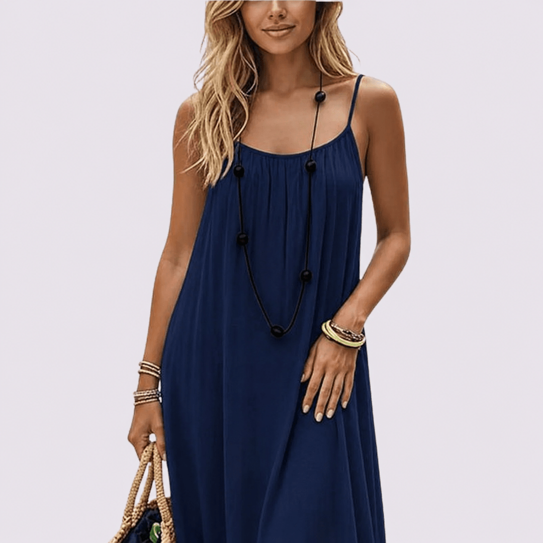 Diandra – Elegantes Rückenfreies Maxikleid