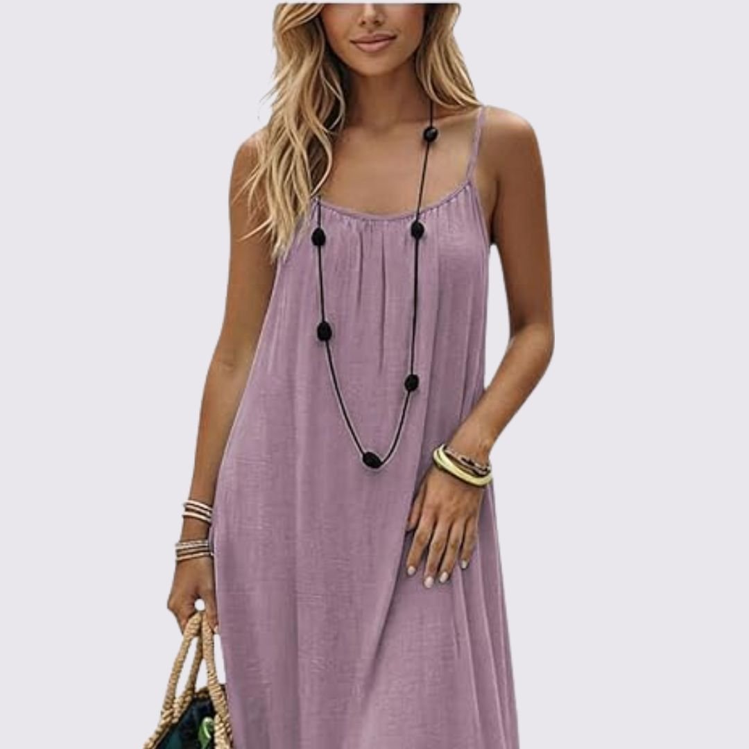 Diandra – Elegantes Rückenfreies Maxikleid