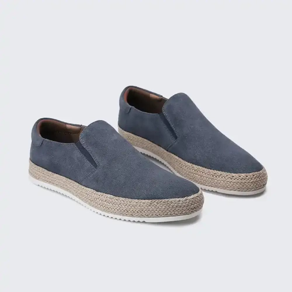 Hanya – Slip-On Schuhe Aus Wildleder Mit Espadrille Sohlen