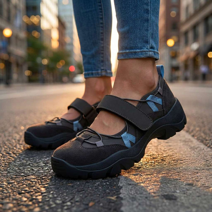 Vinilia – Klobige Turnschuh Mit Verstellbarem Riemen