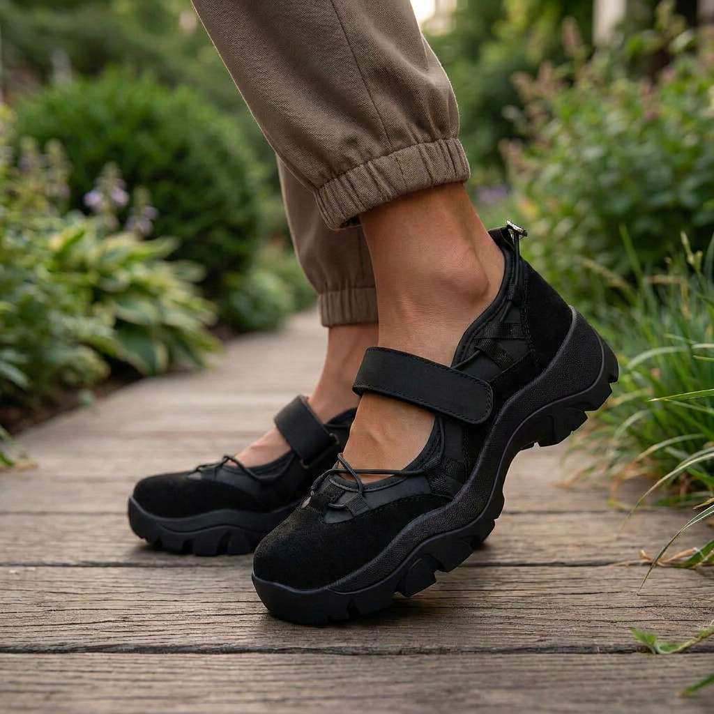Vinilia – Klobige Turnschuh Mit Verstellbarem Riemen