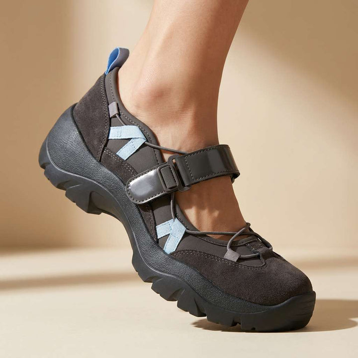 Vinilia – Klobige Turnschuh Mit Verstellbarem Riemen
