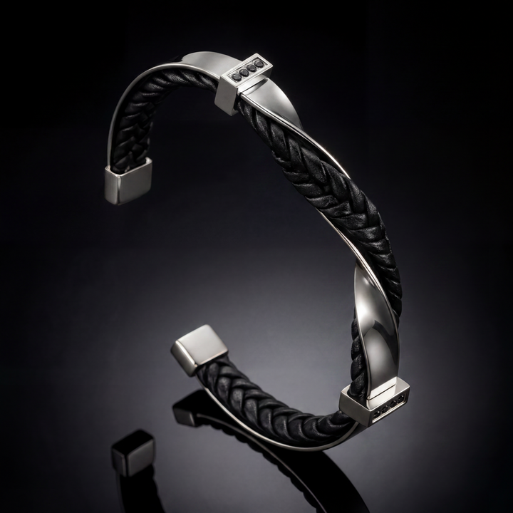 Kayel – Geflochtenes Leder Armband