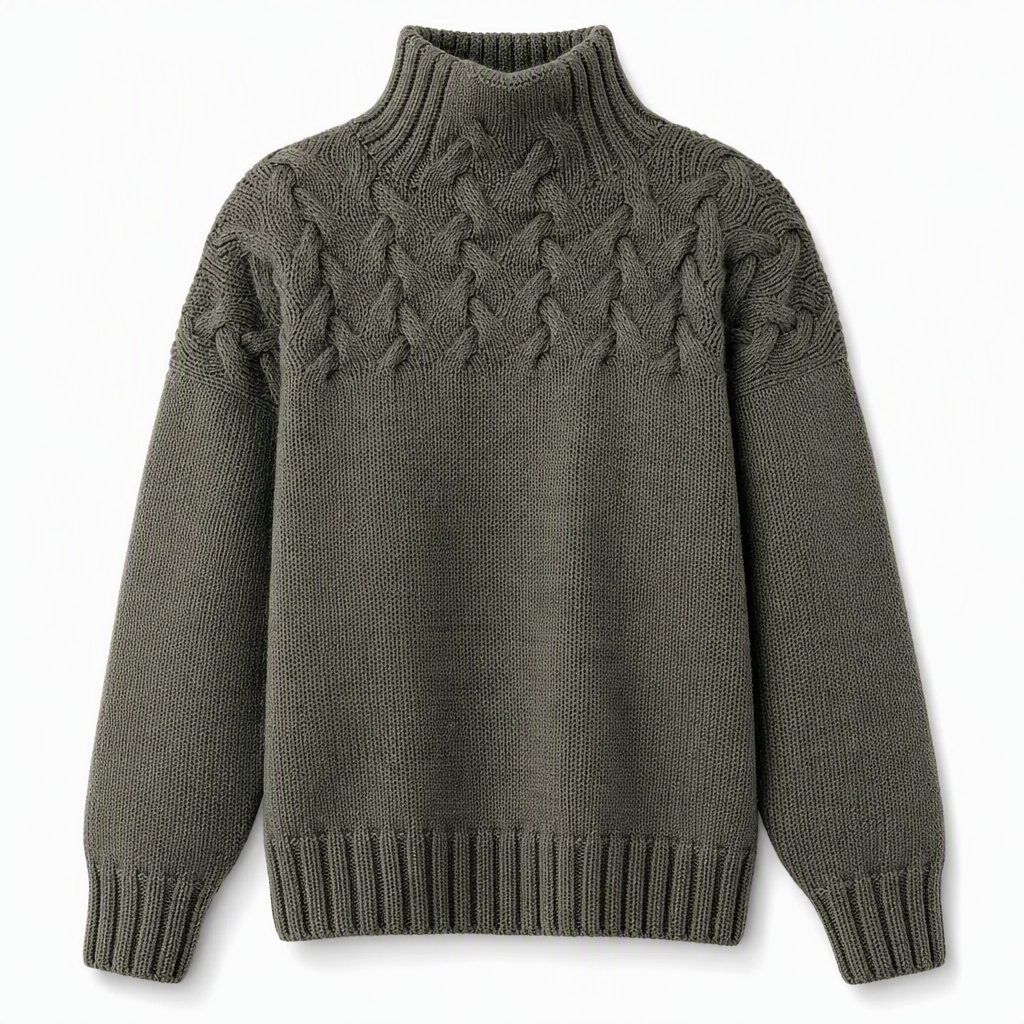 Jimmima – Gestrickter Rollkragen Pullover