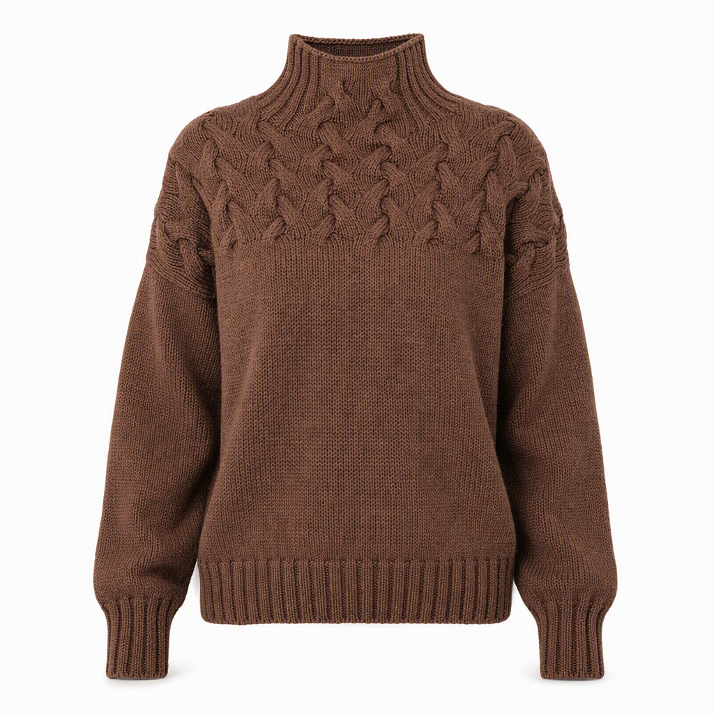 Jimmima – Gestrickter Rollkragen Pullover