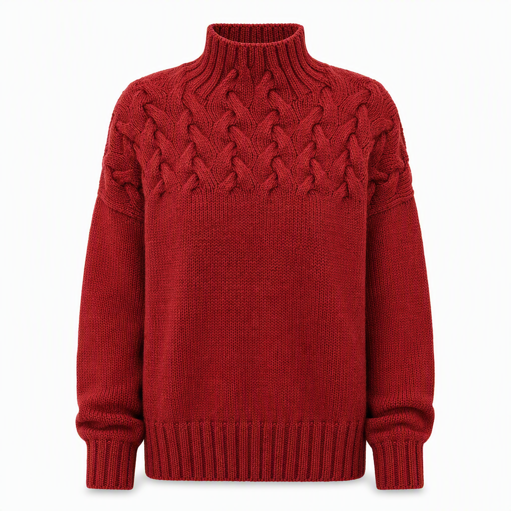 Jimmima – Gestrickter Rollkragen Pullover