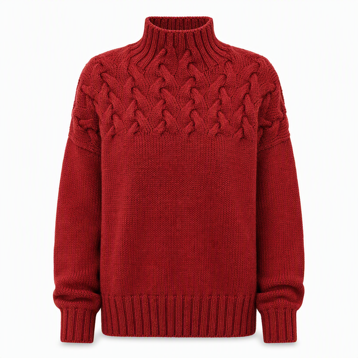 Jimmima – Gestrickter Rollkragen Pullover
