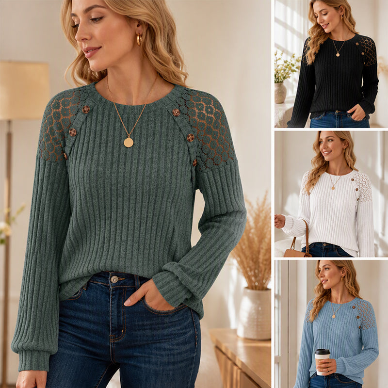 Jalia - Langarm-Strickpullover