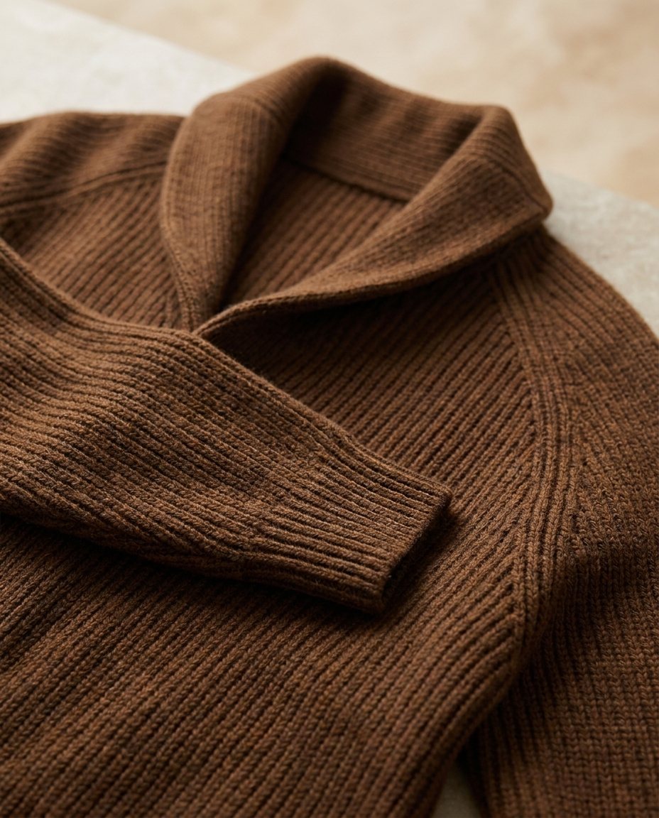 Jirri – Strickjacke Mit Schalkragen Und Knopfleiste
