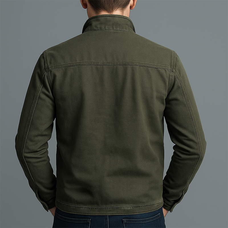 Leanar – Elegante Jeansjacke Mit Reißverschluss