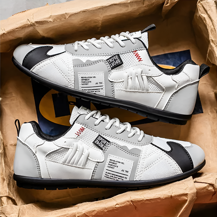 Riemelt - Bequeme Schnür Turnschuh